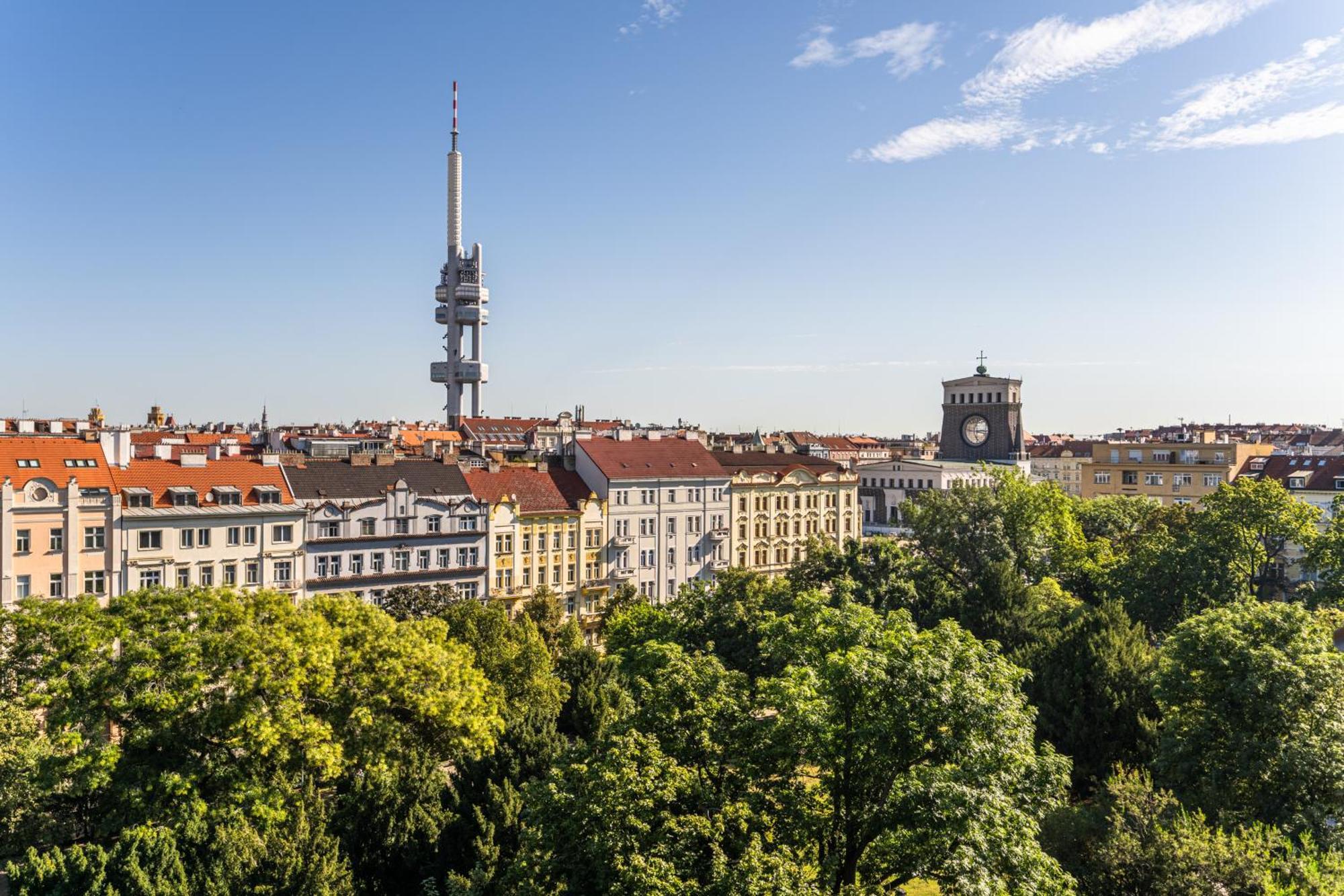 Jiriho Z Podebrad Apartments Prag Exterior foto