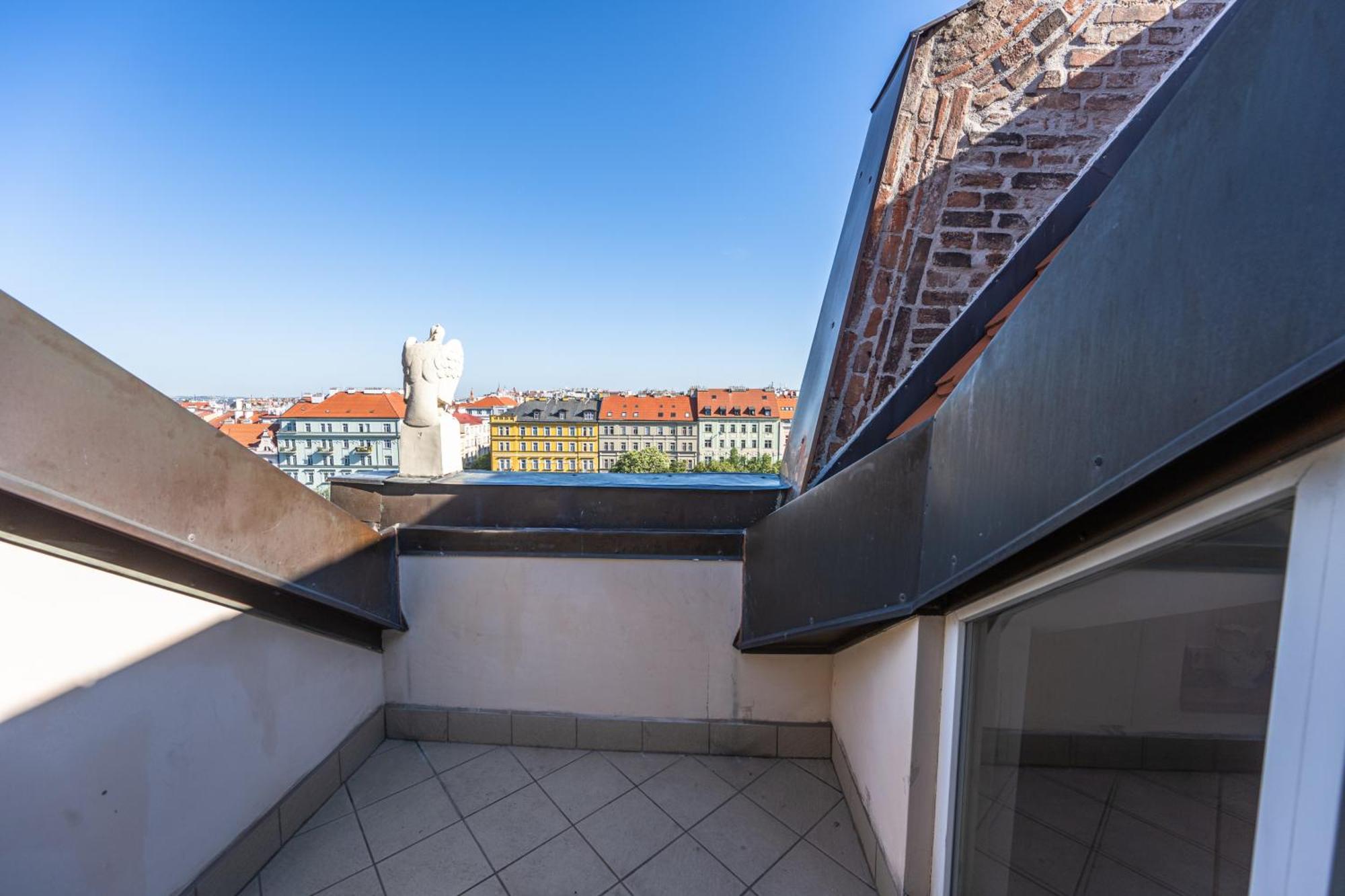 Jiriho Z Podebrad Apartments Prag Exterior foto