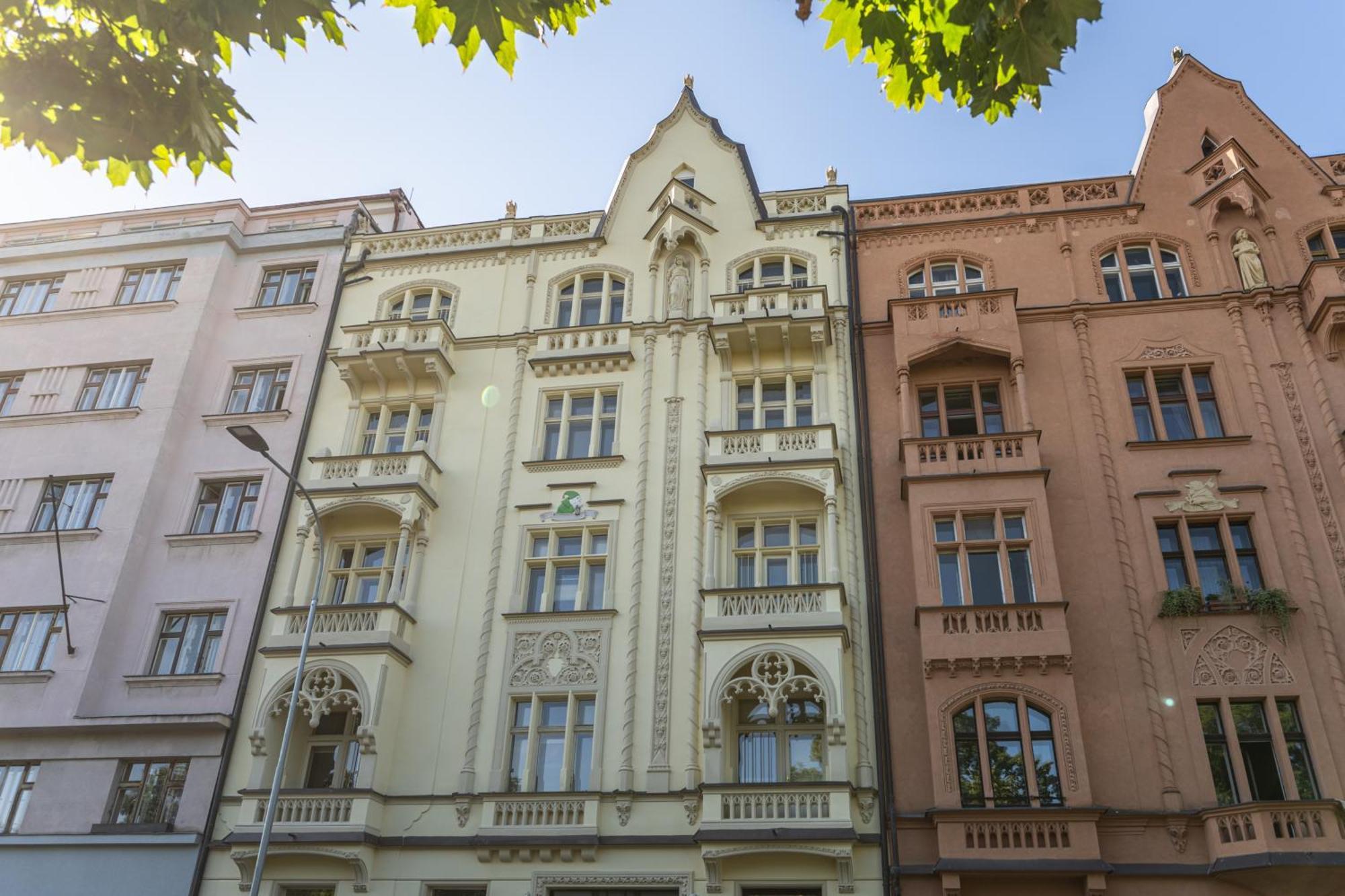 Jiriho Z Podebrad Apartments Prag Exterior foto